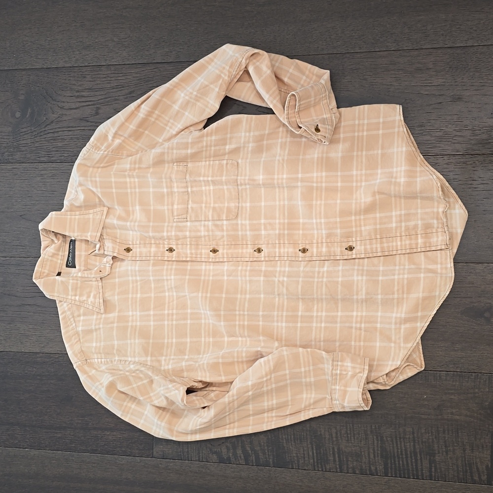 Calvin Klein flannel button down